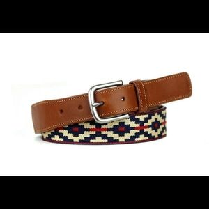La Matera Men’s Size 34 Woven Belt